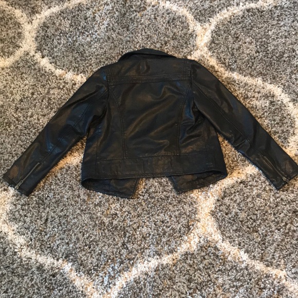 Treasure & Bond Girl’s Leather Jacket Size S - Picture 6 of 6
